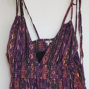 en Creme Purple Maxi Dress (New)